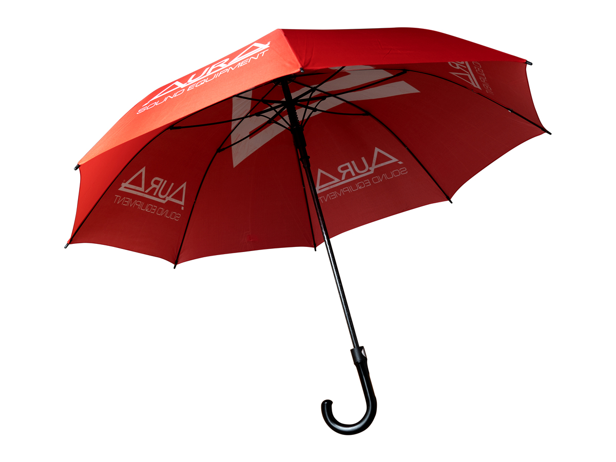 AurA | AUM-030 | Зонт-трость, диаметр 124см, красный | превью 3