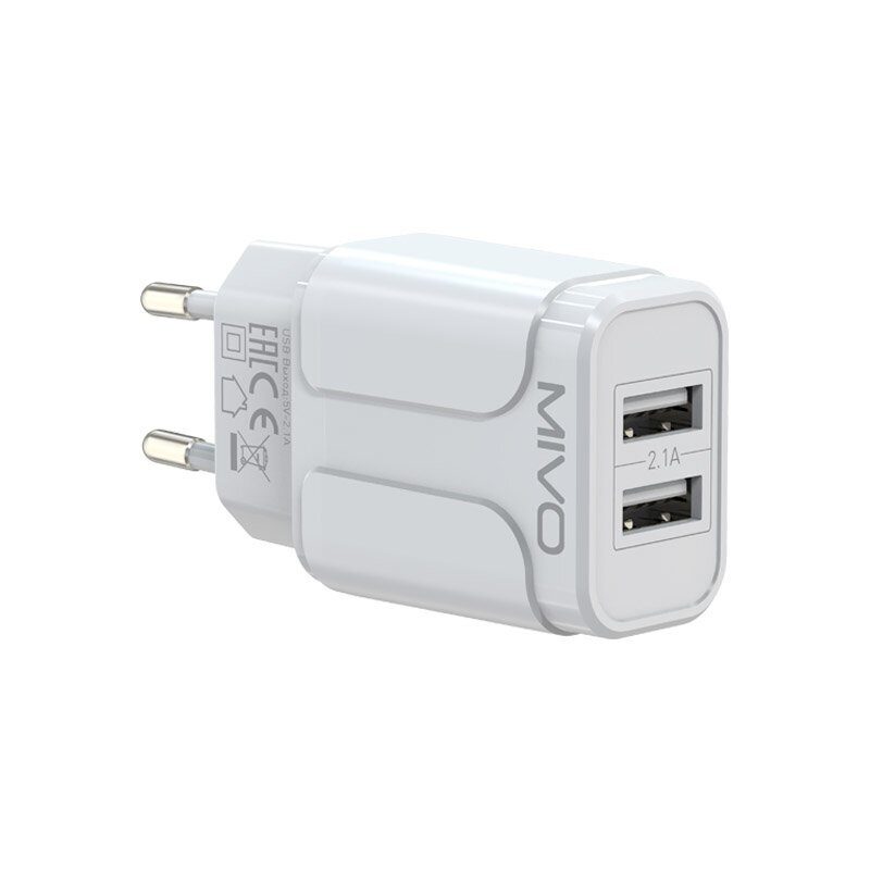 Mivo | MP-222 | Сетевое ЗУ 1x USB 220В 2.1А | превью 2