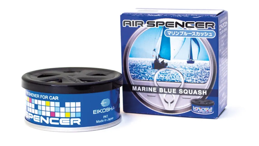 EIKOSHA| (A-106) | Ароматизатор меловый SPIRIT REFILL MARINE BLUE SQUASH | 1