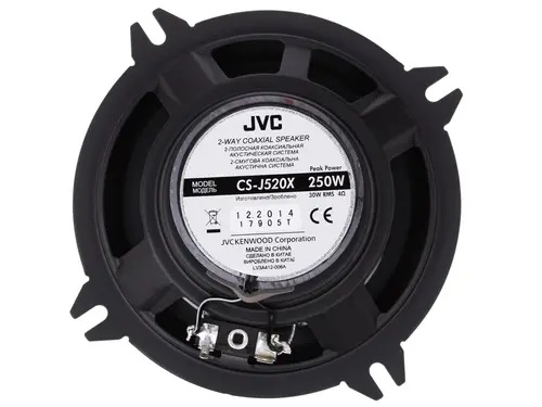 JVC | CS-J520X | 5" (13cm), 2-х полосные, 30/250w, 40-22 kHz, 91 db, 44 mm, без сеток | превью 3