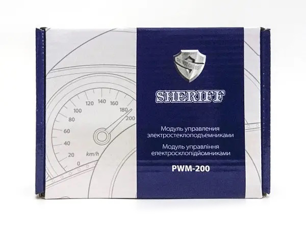 Sheriff | PWM 200 | Интеллект.контроллер на 2 стекла с памятью и автопр. полярности | превью 2