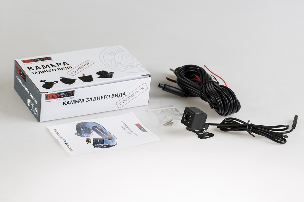 Interpower | IP 668 IR | видеокамера  с 4IR светодиода ночного видения 170 гр разметка | превью 3