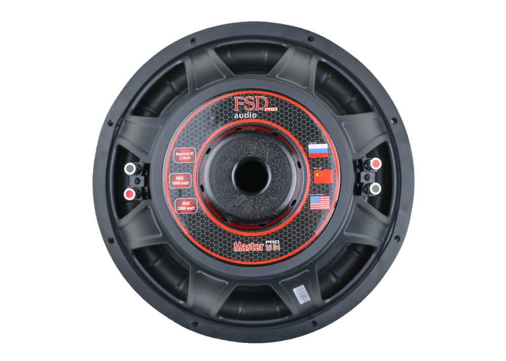 FSD audio | MASTER 15 D2 PRO | 15", 2+2 Om. 1000 Вт RMS 2000 Вт MAX  | 4