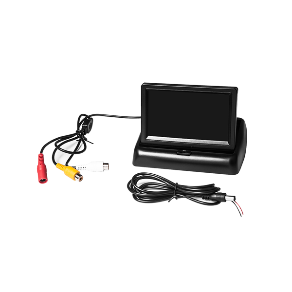 Sho-me | Monitor-F43D N | Раскладной дисплей . 4,3 дюйм/: два входа V1V2, Питание: DC 12-24В | превью 2