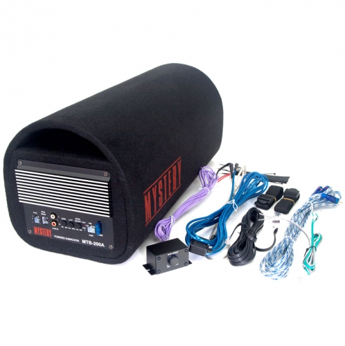 Mystery | MTB-300A | 180W.12" активн."труба" с полосов. ФИ хром.сетка ДУ | превью 2