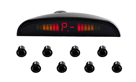 Interpower | IP 816 Black | 8 датчиков  Диаметр датчика - 19мм, Дист. обнаруж - 0,3-2 м | превью 2