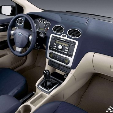 Incar | RFO-N11S | рамка 1DIN Ford Focus 2 sony, Mondeo 07+, S-Max, Galaxy new silver | 2