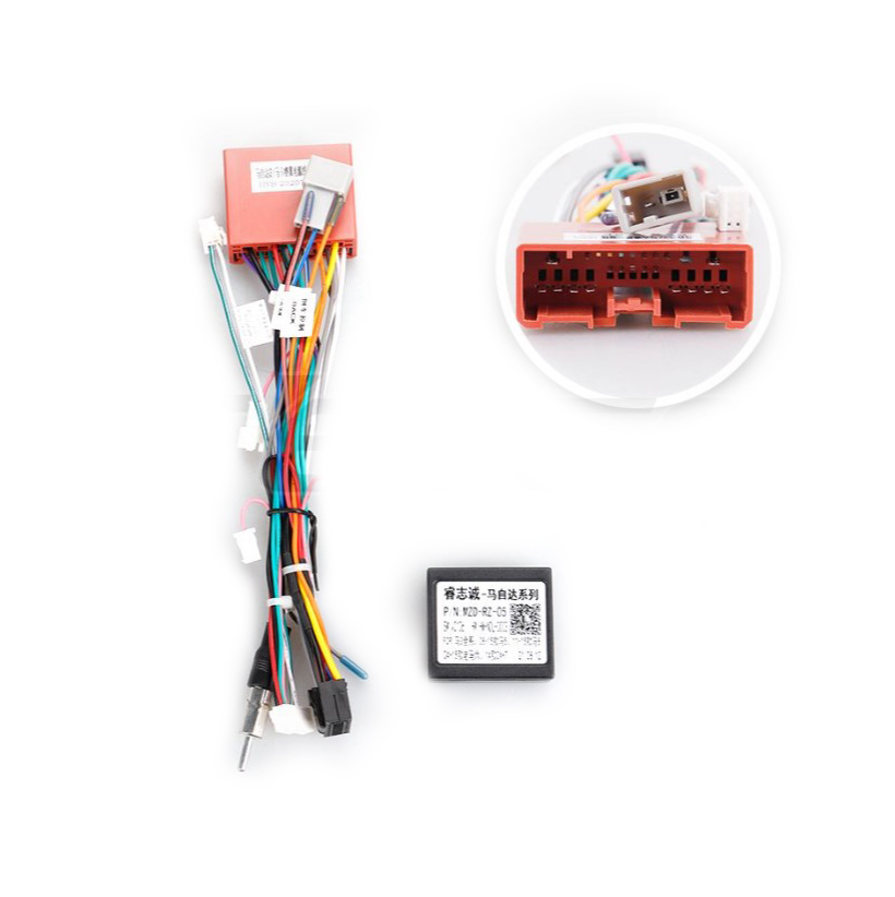 TEYES | Mazda 3  | Рамка магнитолы 9"  Mazda3 2003-2009 + комплект проводов  | превью 2