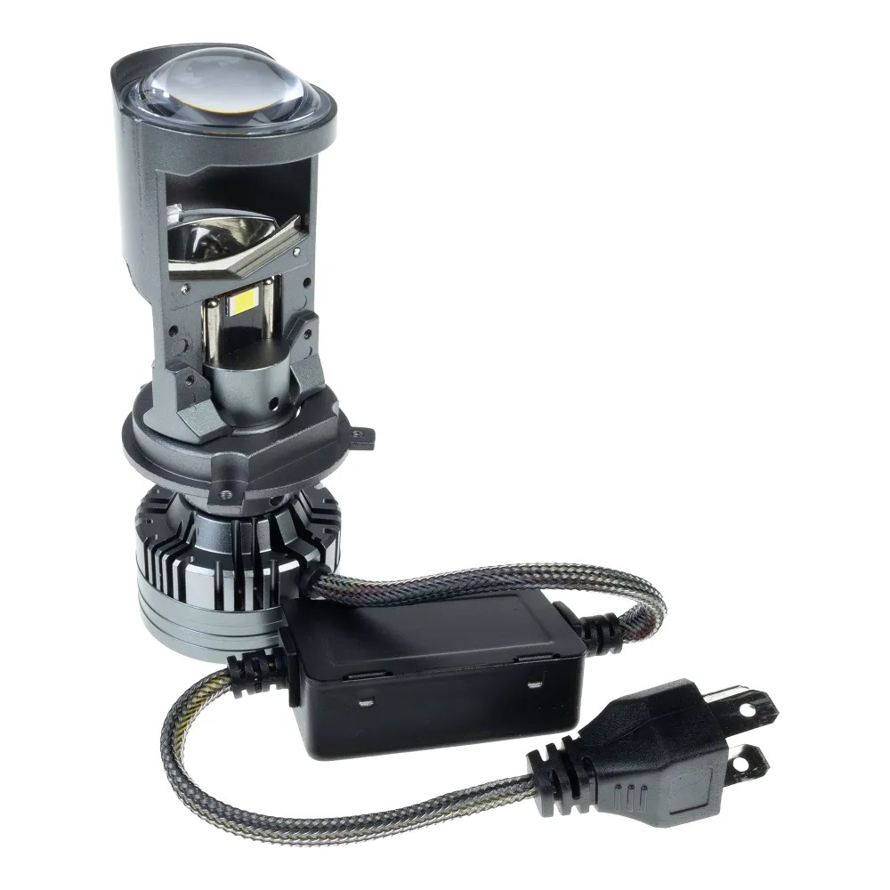 AMP | CSP mini projector lens | H4, комплект 2 шт. | 2