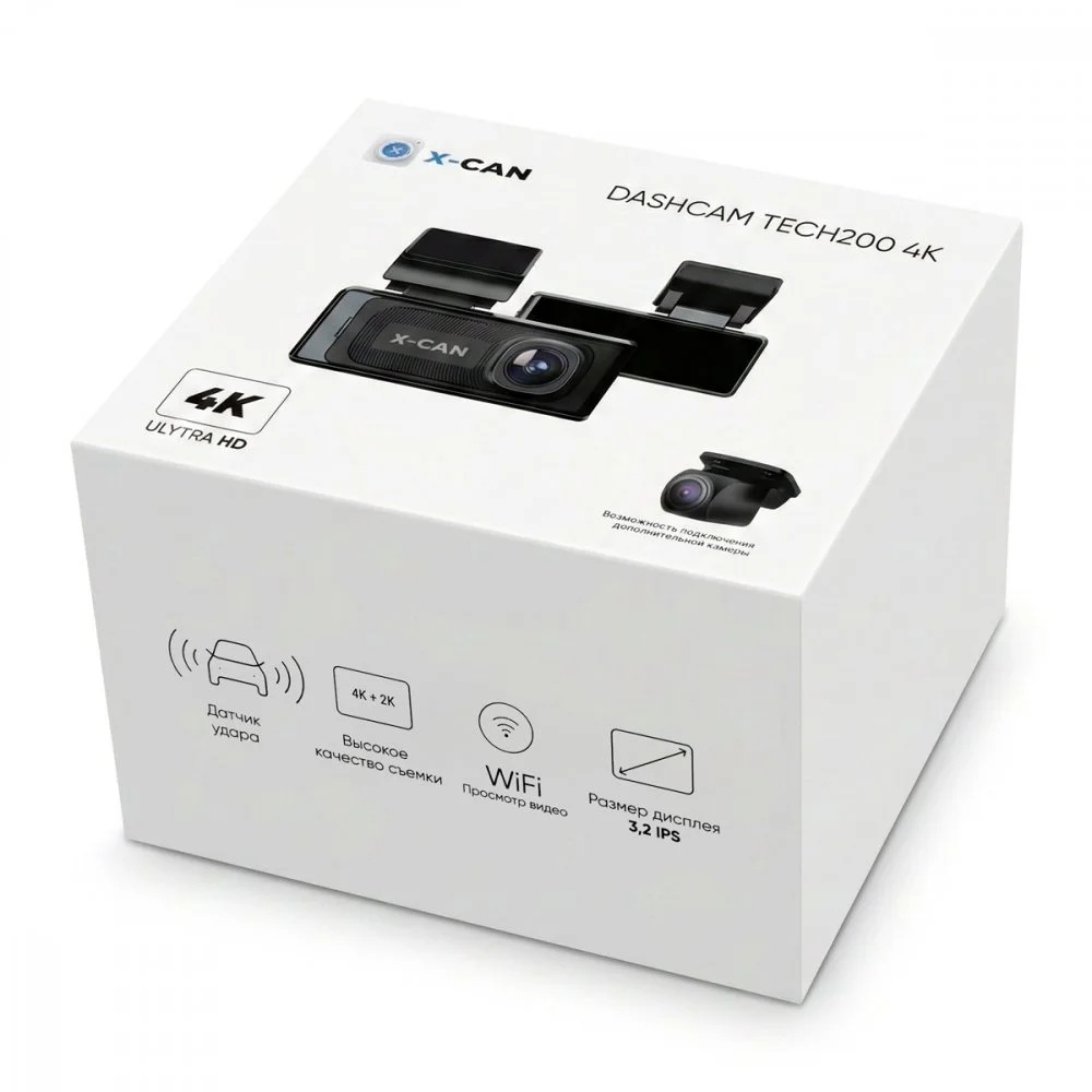 X-CAN | DashCam Tech 200 4K | 4