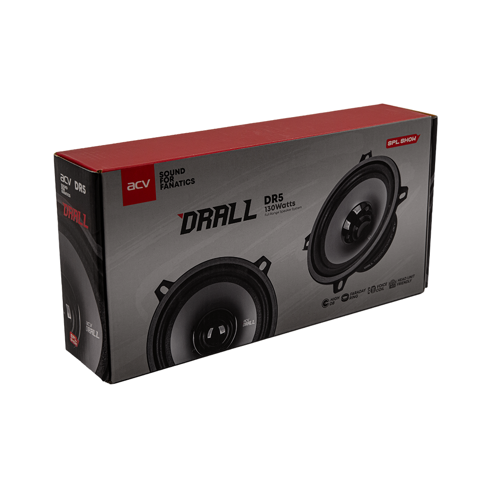 ACV | DR5 DRALL | эстрадная акустика 5,25" широкополосная/ RMS=60W/3Om/96дБ | 5