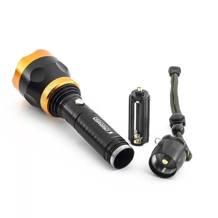 СИБИРСКИЙ СЛЕДОПЫТ | ПРОФИ L-43 | Ручной, 1 диод, ZOOM,520 Lm,питание-аккумулятор 220+12V+ААА*3 шт.| превью 2