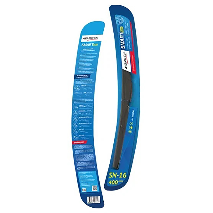 AVANTECH | бескаркасная 400мм(16") | Щетка стеклоочистителя бескаркасная Smart NEO 400мм(16") | 1