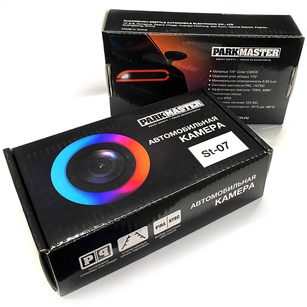Parkmaster | ST-07 | Универсальная камера F/R,170 град,Pal/Ntsc, отключаемые линии парковки | превью 3