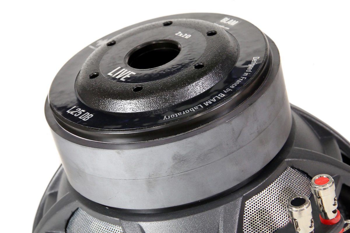 BLAM | L25DB | сабвуферный динамик 10"(25см) 300/600Вт, 2+2Ом, 92.3дБ 15л| 4