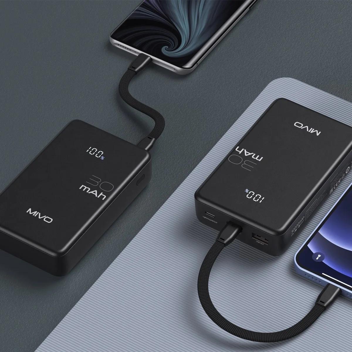 Mivo | MB-311Q | Power Bank   для зарядки   телефонов, смартфонов, | превью 3