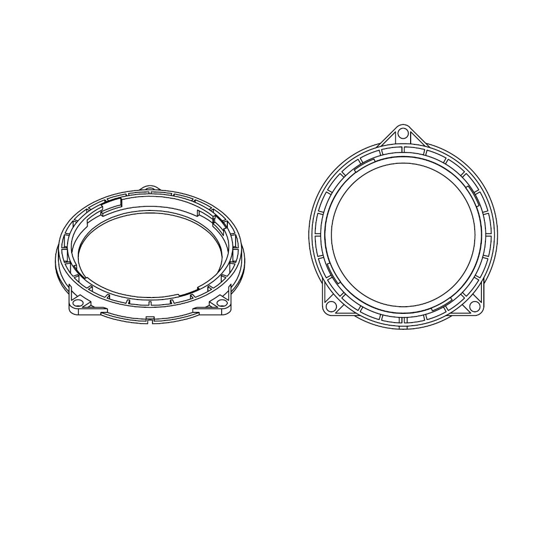 Helix | CFMK100 BMW.3  | Монтажный адаптер FlexMount   | превью 2