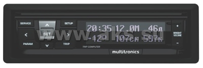 Multitronics | RI-500 V | Маршрутный компьютер 1DIN сьем.панель Инжектор ВАЗ ГАЗ УАЗ  | 1