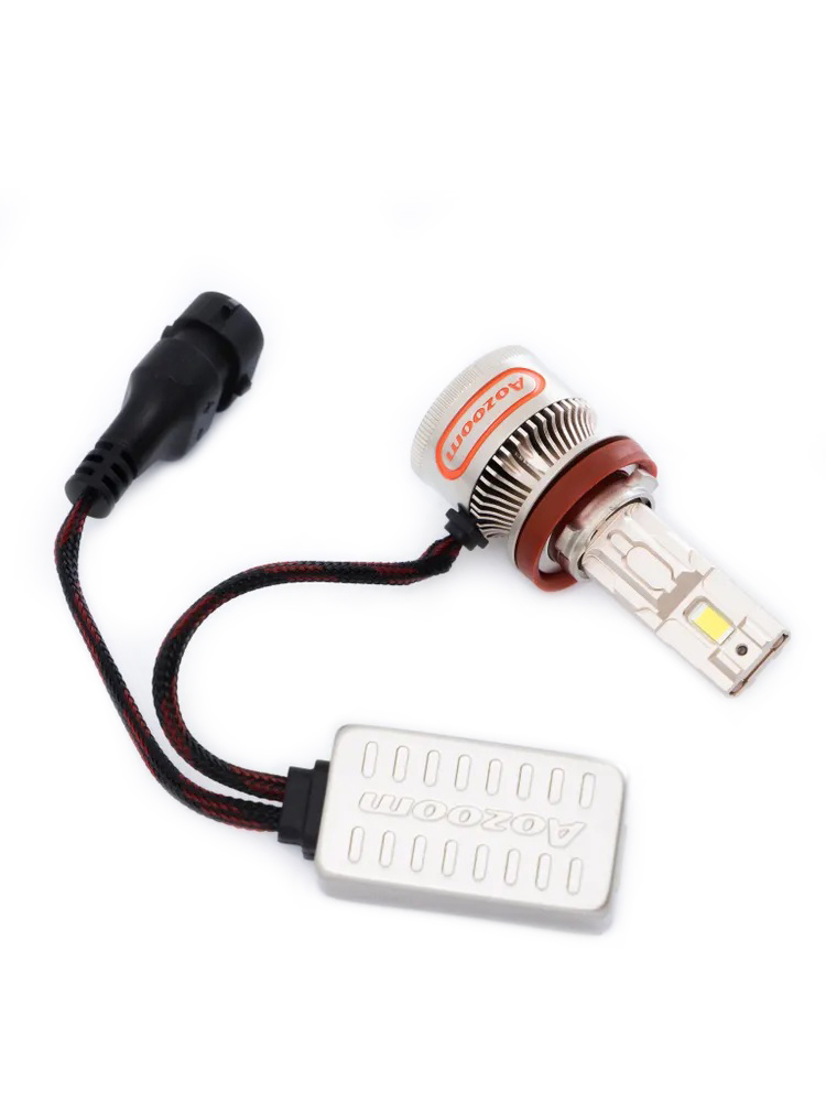 AOZOOM | P10 H11 | с вентилятором , 5500K , 12V, 55 Вт, 3500 Lm комплект 2 шт. | 4