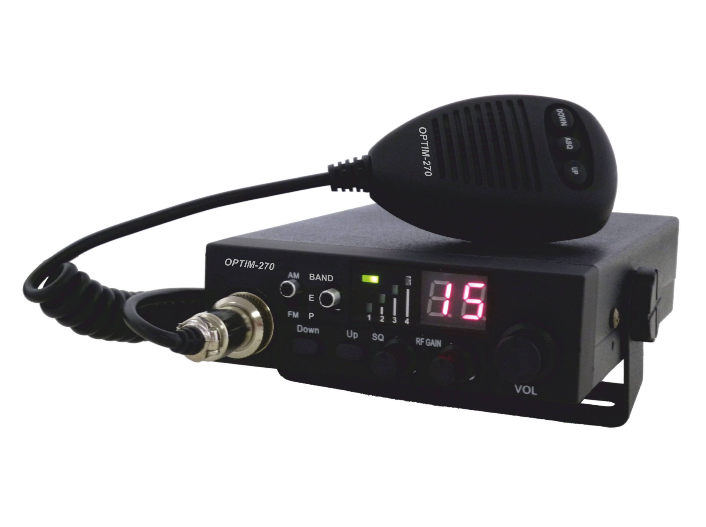 Optim | OPTIM-270| 4Вт AM/FM подсв. диспл., Автом. шумодав ASQ, 12/24 Вольт| превью 2