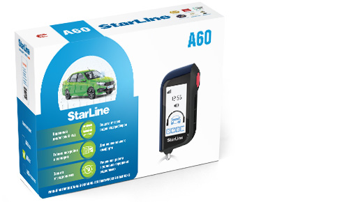 StarLine | A60 BT GSM ECO | ЖК брелок | 1