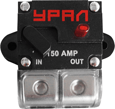 URAL | УРАЛ ПА-УТ150 | Автоматический прерыватель цепи , 150A, вход-выход 0/2/4Ga | 1