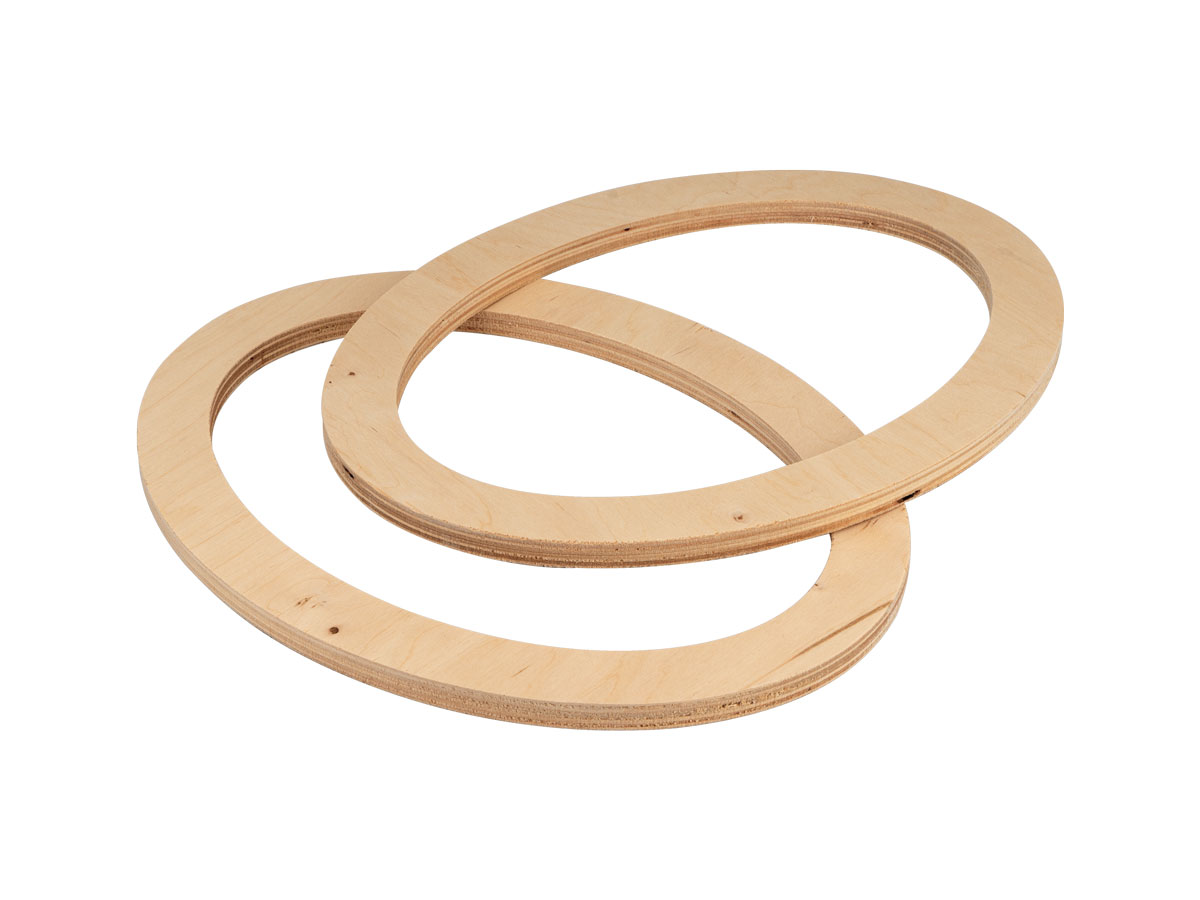 AURA | RNG-6910UPW | Кольцо проставочное универсальное под 6х9" , толщина 10 мм,фанера, ПАРА | 1