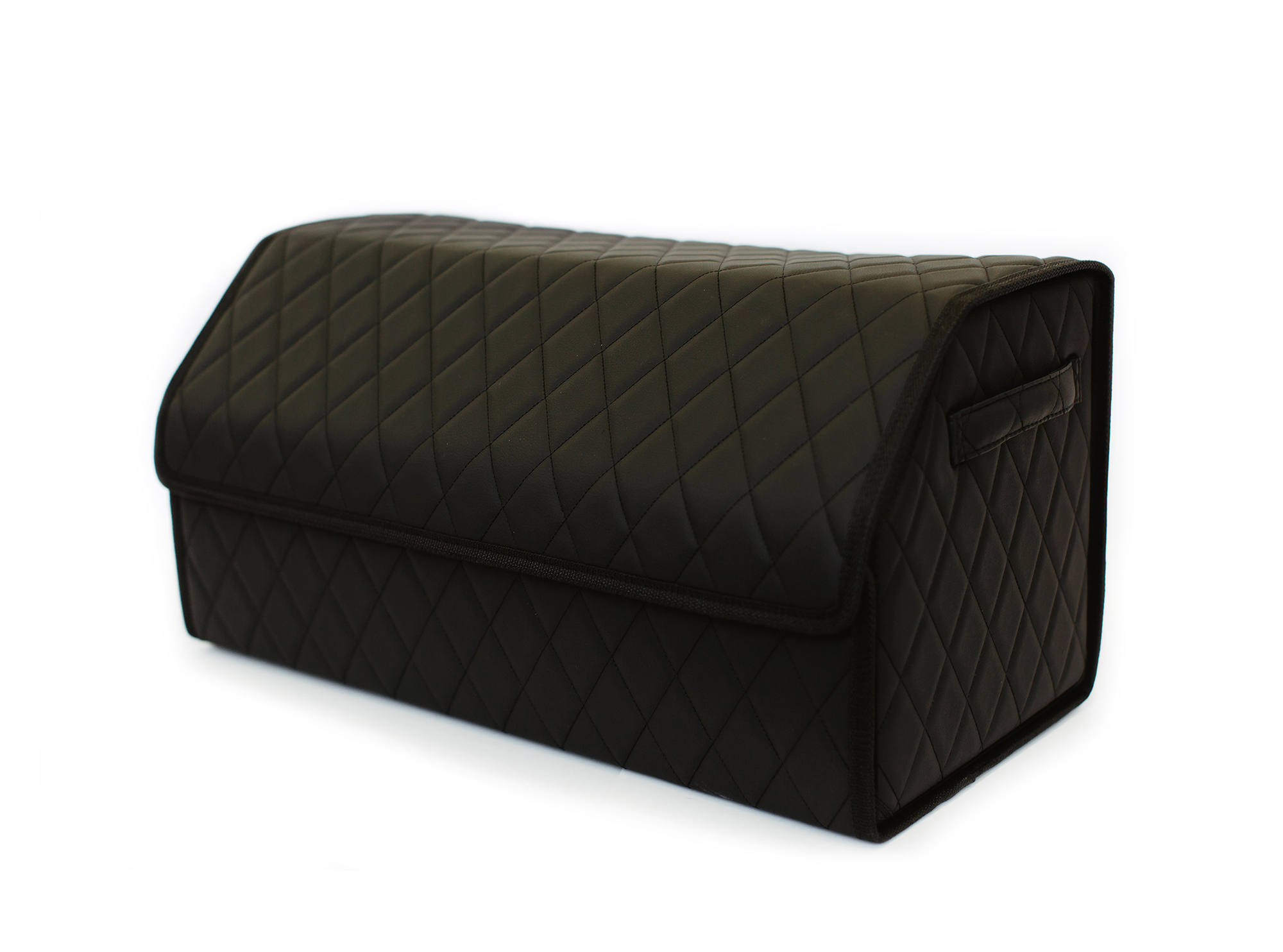 FOR CARS | 3D органайзер | черный/черная нить,экокожа, размер L (60*31*31 см.)  | 1