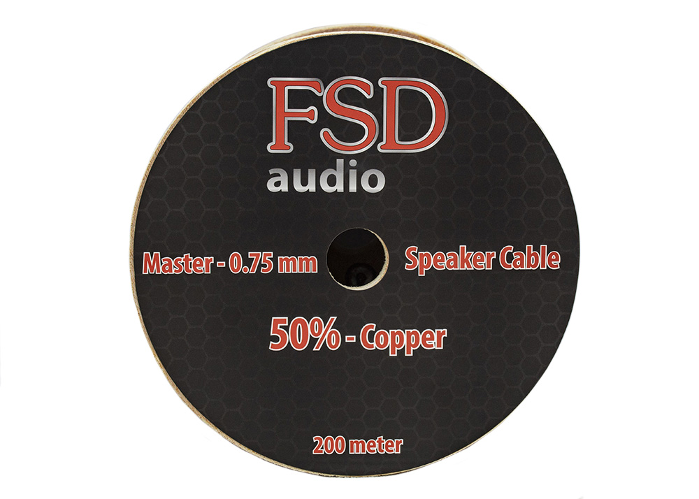 FSD audio | Master 0.75 | 2x0.75мм  акустический кабель  100м, ЦЕНА ЗА БУХТУ | превью 1