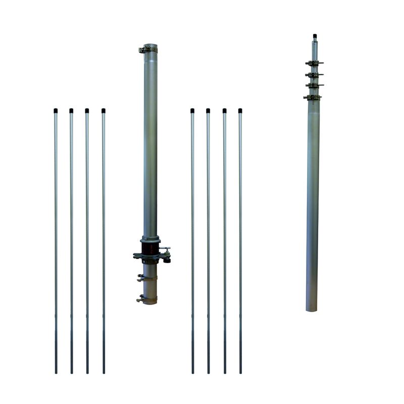 Optim | Base ONE 5/8 | Антенна базовая , длина 6,8м, внутр.диаметр 44мм, макс мощность 100Вт | 2