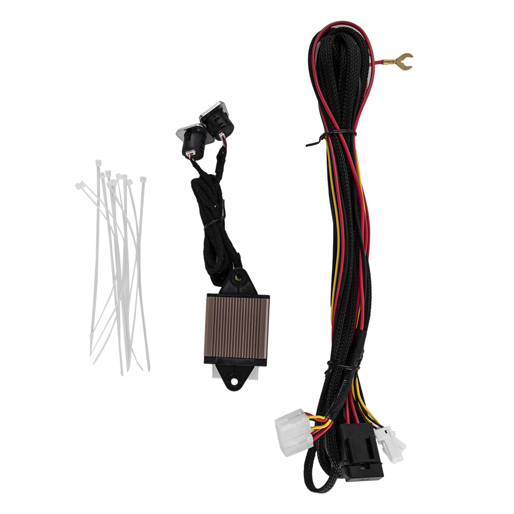 ACV| HS-04P | Перфорированный подогрев сидений на 2 места квадратные кнопки, 3 режима 3