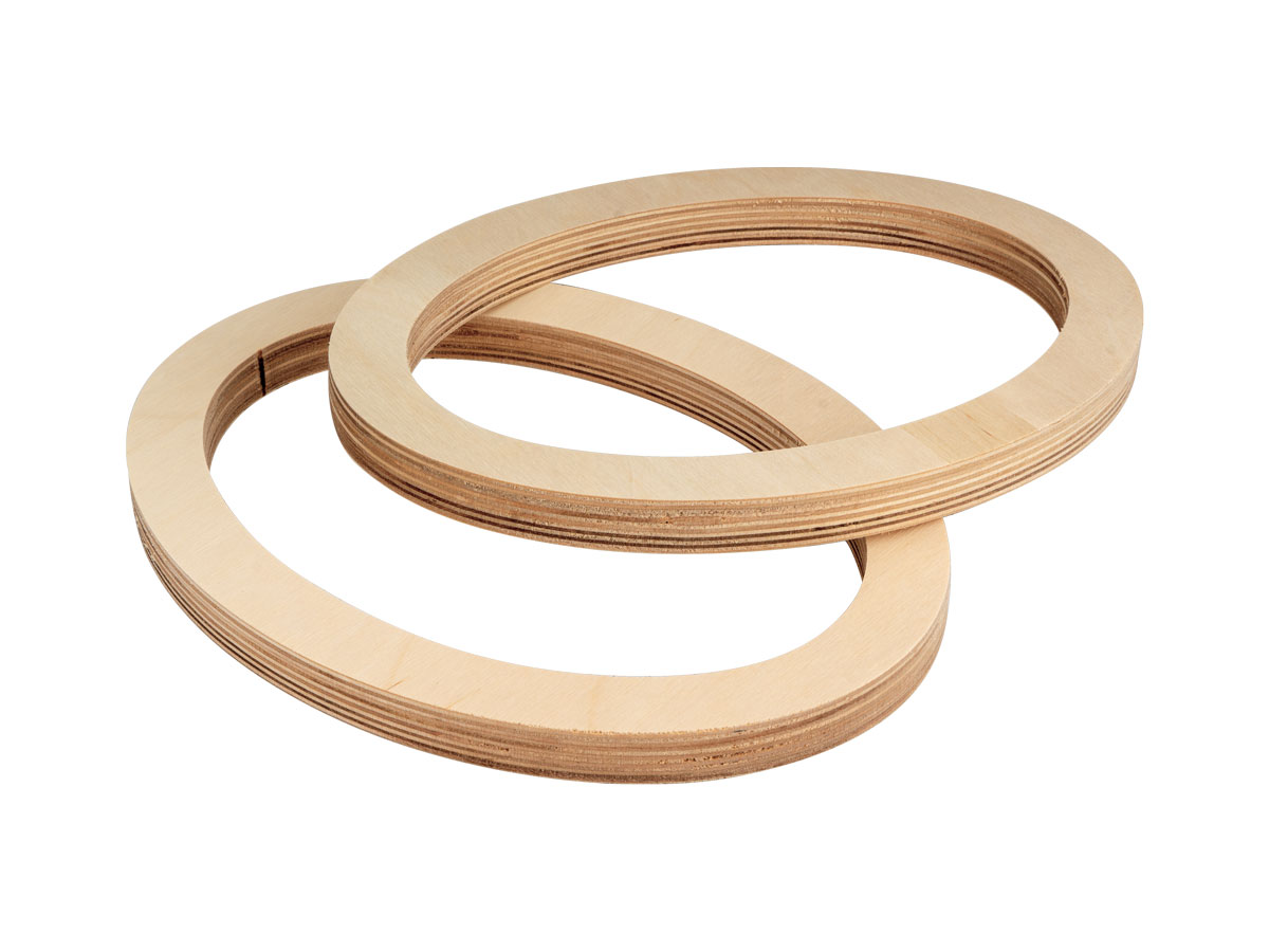 AURA | RNG-6918UPW | Кольцо проставочное универсальное под 6х9" , толщина 18 мм,фанера, ПАРА | 1