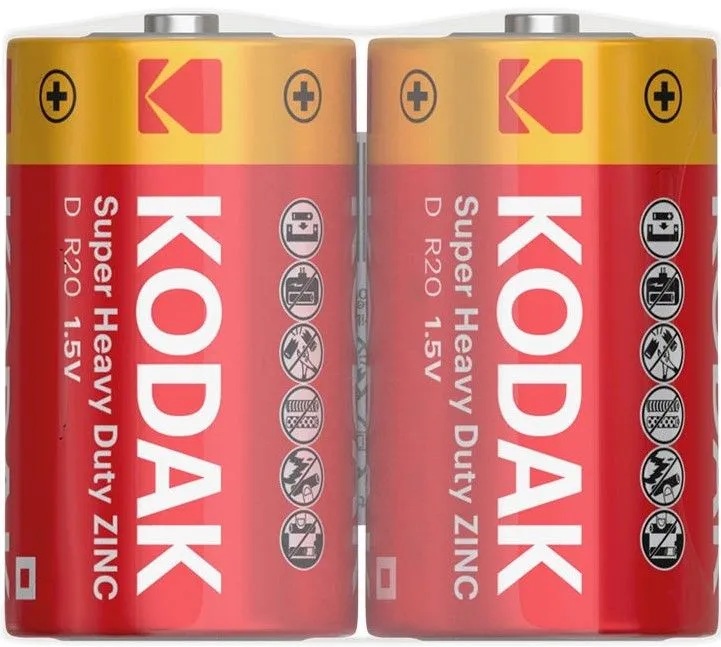 KODAK | R20 | Батарейка KODAK Heavy Duty Extra 2шт. ЦЕНА ЗА 2 шт.| 1
