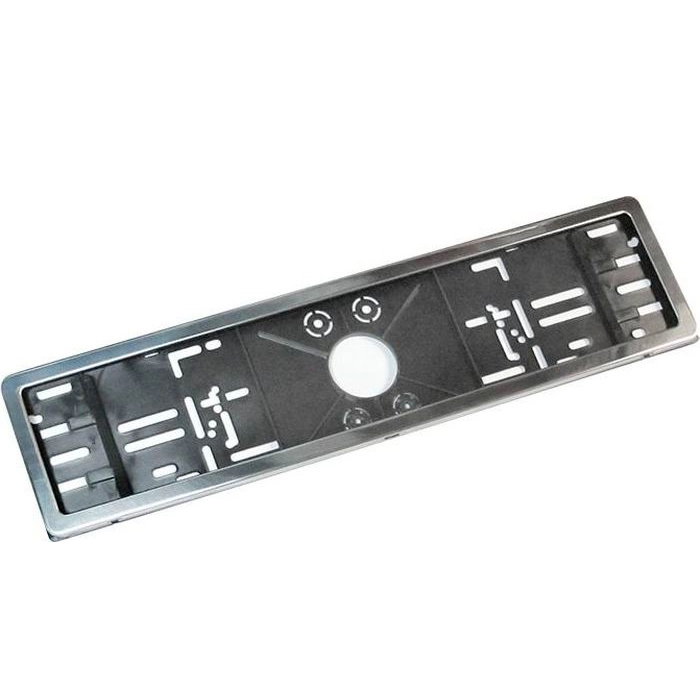 DolleX | SPL-30 | Рамка номерного знака нержавеющая сталь с пласт. адаптером в сборе, 1шт.| превью 1