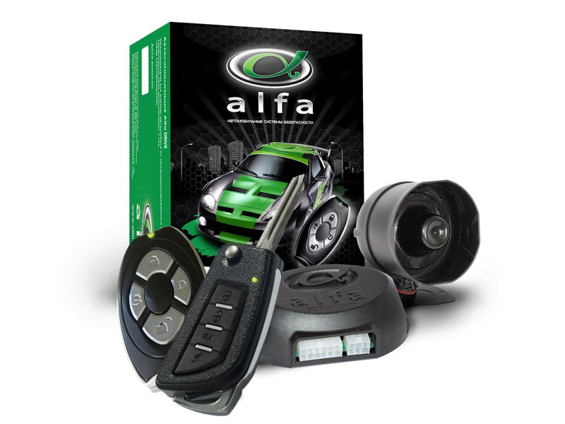 ALFA | DRIVE | Новый 4х кнопочный брелок с выкидным ключом!!!без сирены | превью 1