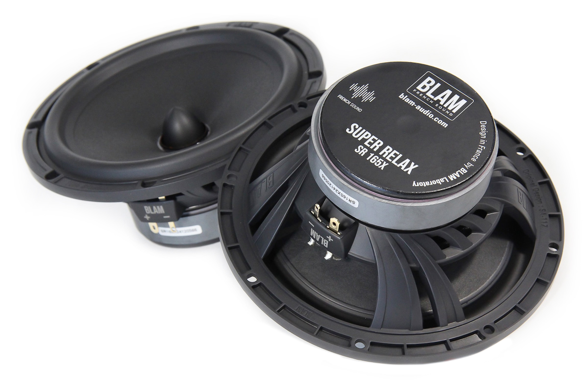 BLAM | SR165X | 2-х компон. акустика, 6,5" (16см), Вт, Гц-кГц, Ом, 91,7 дБ+кросс. | 3