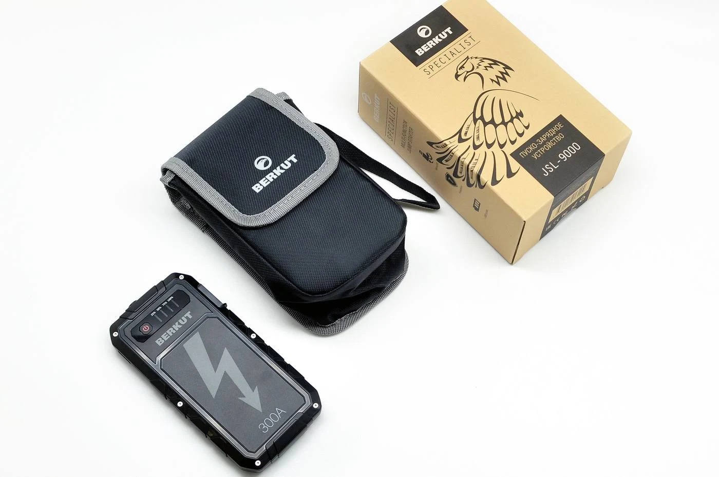 BERKUT | JSL-9000 | ПЗУ Li-Po 7000mАh Ток пуска 150/300a, USB QC 5V (2.4А), 9V (2.0A), | превью 3