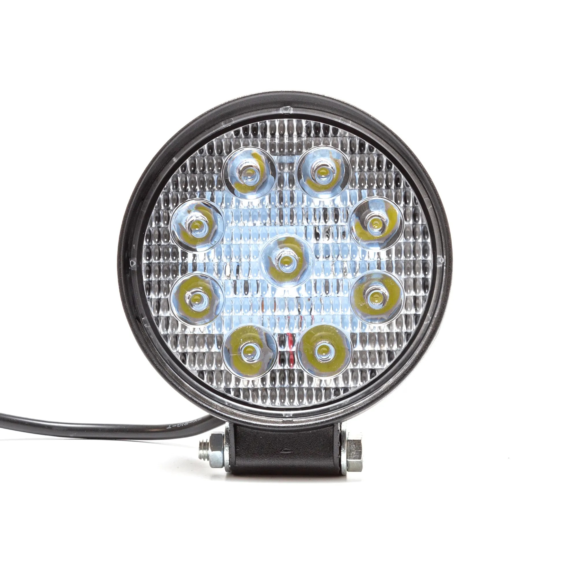 Автоэлектрика| AE27R-9LED-28HC|Фара светодиодная,круглая,SLIM ,115*28*142,,27Вт,10-30V,1шт | превью 1