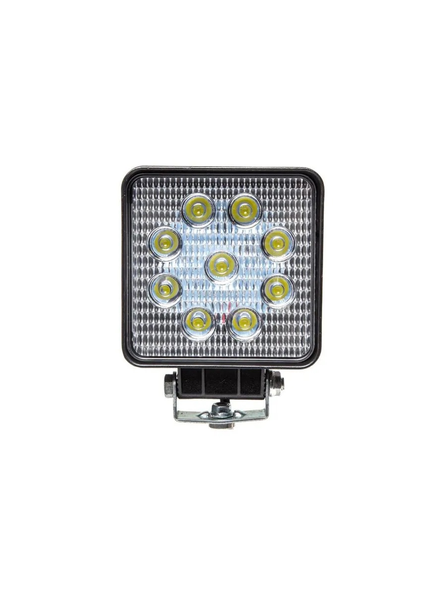 Автоэлектрика| AE27S-9LED-42PC |Фара светодиодная,квадратная,110*42*140,,27Вт,10-30V,1шт | превью 1
