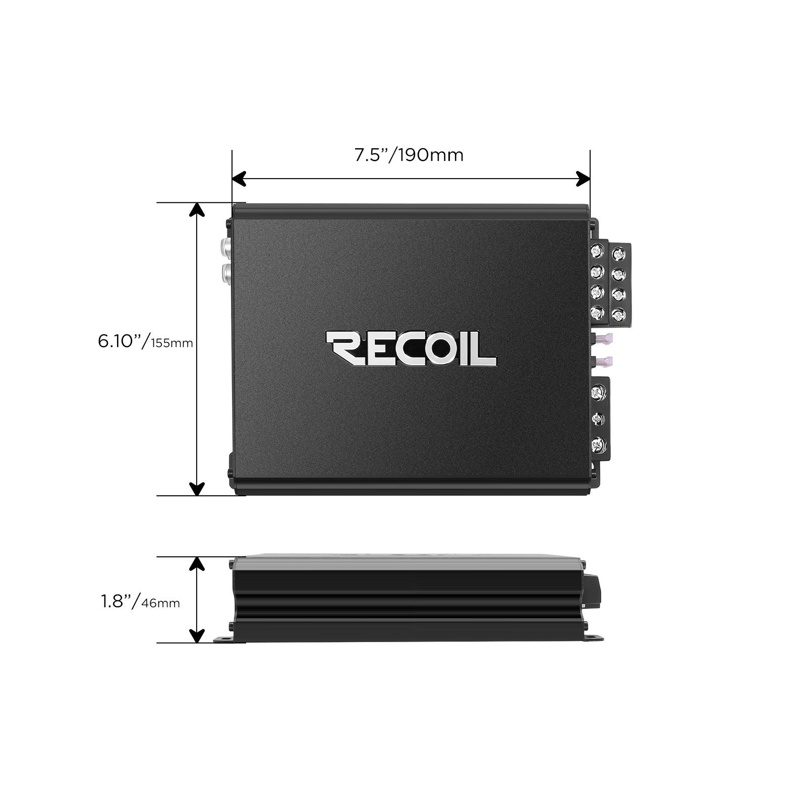 Recoil | DI1200.4 | 4-х канальный усил., 4х210/300W | 6