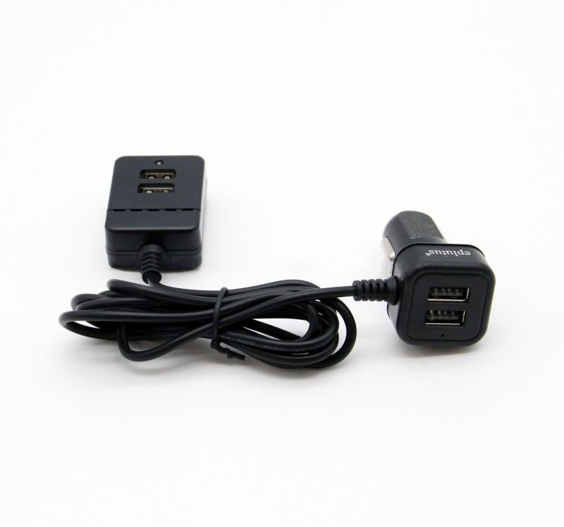 Eplutus | CU-201 | адаптер прикуривателя,  одновременно подзаряжать до 4 гаджетов.   | превью 1