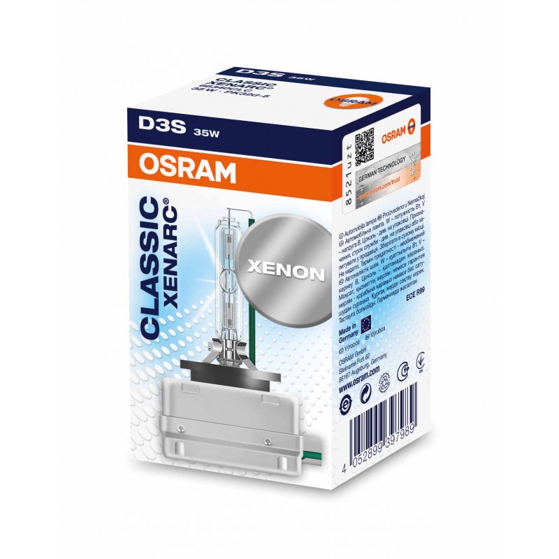 OSRAM | 66340CLC | Лампа ксенон D3S 35W | превью 2