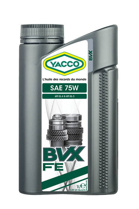 YACCO | BVX FE 75W | 1л. синт. масло для КПП GL5/4 | 1
