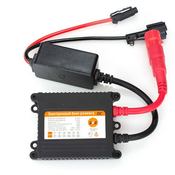 Блок розжига | SVS/Xenelight SLIM DC | Высоковольтный блок розжига ксеноновой лампы прямого тока | превью 2