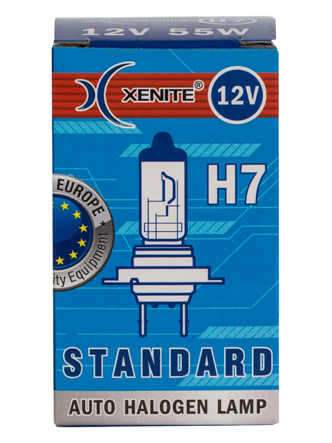 XENITE | H7 STANDART | 12V 55W | упаковка 1шт. 4