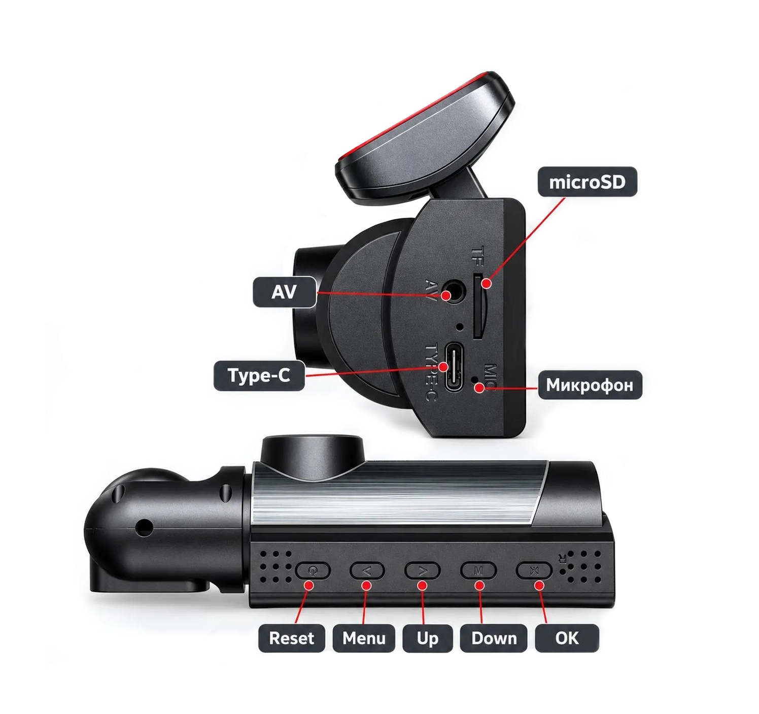 Sho-Me | FHD-350  |  3 камеры | 4
