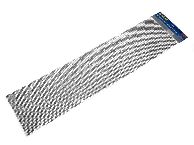 DolleX | DKS-132 | Металлическая сетка декоративная 120 х 30 см, черная, ячейки 20 х 6мм 'сота' | 1