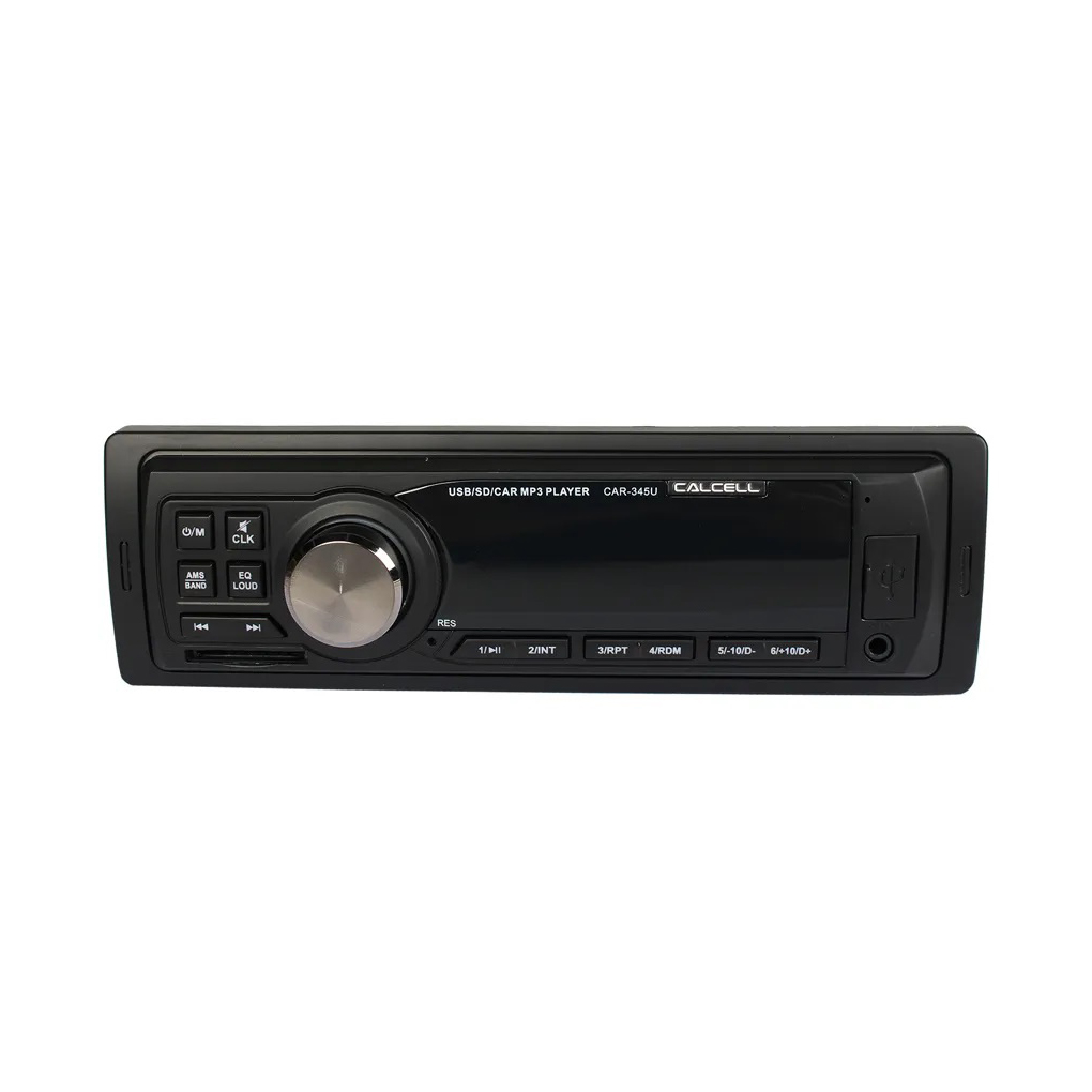 Calcell | CAR-345U | 4х45 Вт, красн кнопки,  USB, SD/MMC, Front AUX | превью 1
