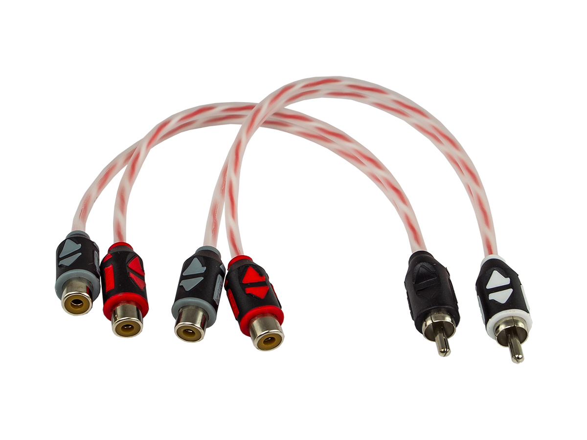 AurA | RCA-AY20 MkII  | Y-кабель 0.2 метра, 2 мамы/1 папа, витая пара, 2 ШТ. | превью 1