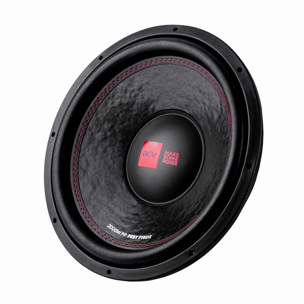 ACV | FEST F15D2 | Сабвуфер 38см/ RMS 650Wt/Max 2000Wt/2+2Om/SPL90Дб  | превью 1